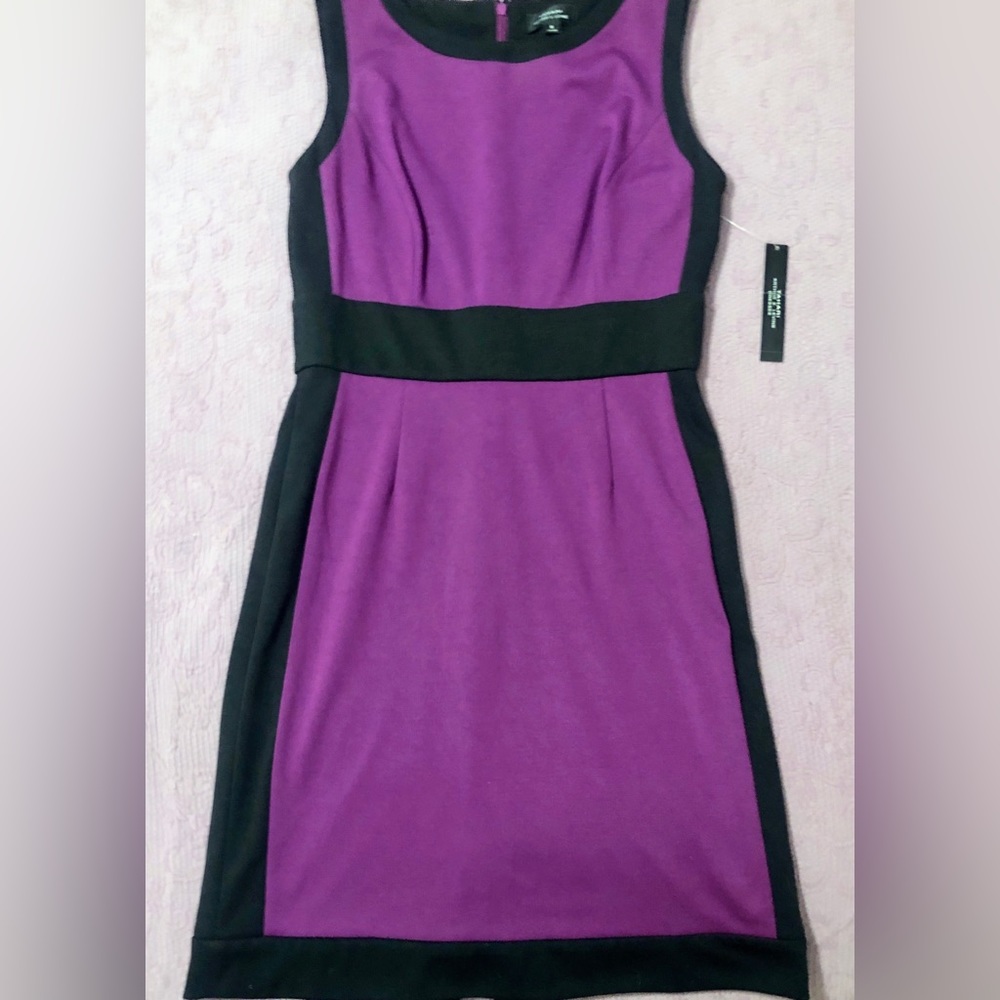 🆕 Tahari ASL Dress 💜🖤 - Picture 15 of 15